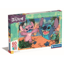 Puzzle de 60 pièces enfant Clementoni Disney Stitch