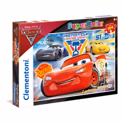 Clementoni Cars 3, 104 pièce(s), Dessins animés, 6 an(s)