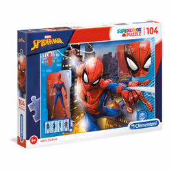 Clementoni Spider-Man, 104 pièce(s), Dessins animés, 6 an(s)