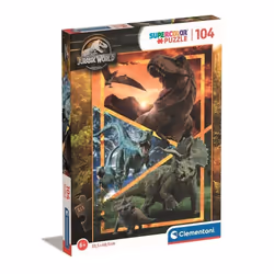 Clementoni 104 pièces - Jurassic World, 6 an(s)