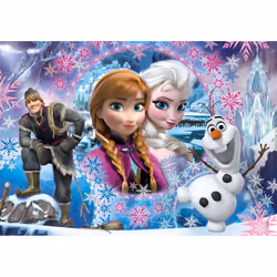 Clementoni Frozen Jeu de puzzle 104 pièce(s) Dessins animés