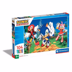 Clementoni Sonic, 104 pièce(s), Bandes dessinées, 6 an(s)