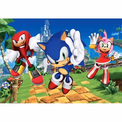 Clementoni Sonic Jeu de puzzle 104 pièce(s) Bandes dessinées
