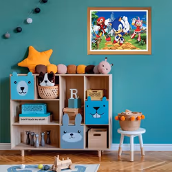 Clementoni Sonic Jeu de puzzle 104 pièce(s) Bandes dessinées