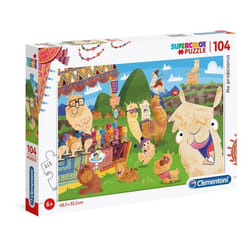 Clementoni No ProbLLAMA Jeu de puzzle 104 pièce(s) Dessins animés