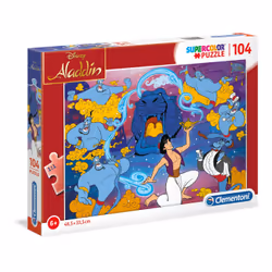 Clementoni Aladdin, 104 pièce(s), Dessins animés, 6 an(s)
