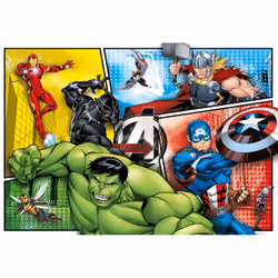 Clementoni Avengers Jeu de puzzle 104 pièce(s) Dessins animés