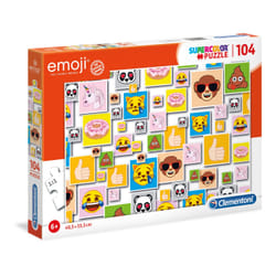 Clementoni Emoji Jeu de puzzle 104 pièce(s) Humoristique