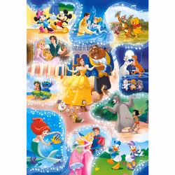 Clementoni Supercolor 104 Pièces - Disney Multi (Dance Time), 104 pièce(s), Dessins animés, 6 an(s)