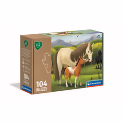 Clementoni 104 pièces PFF - Chevaux, 6 an(s)