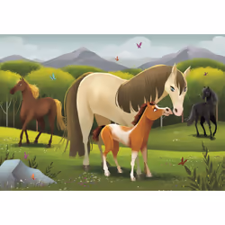 Clementoni 104 pièces PFF - Chevaux
