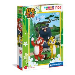 Clementoni Supercolor 27547 puzzle Jeu de puzzle 104 pièce(s) Animaux