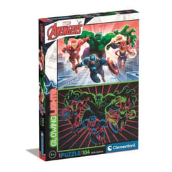 Clementoni Marvel Avengers Contour pour puzzle 104 pièce(s) Art