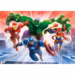 Clementoni Marvel Avengers Contour pour puzzle 104 pièce(s) Art