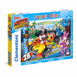 Clementoni Disney Mickey and The Roadster Racers, 104 pièce(s), Dessins animés, 6 an(s)