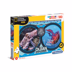 Clementoni National Geographic Kids 180 Pièces - Océan