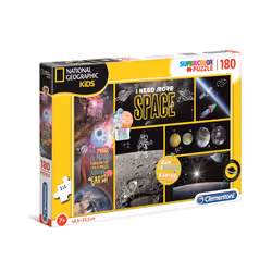 Clementoni National Geographic Kids 180 pièces - Espace