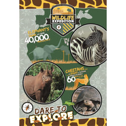 Clementoni National Geographic Kids 180 Pièces - Sauvage