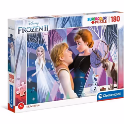 Puzzle La Reine des Neiges 2 - Clementoni - 180 pièces - Dessins animés et BD - Garantie 2 ans