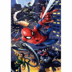Clementoni Marvel spiderman Jeu de puzzle 180 pièce(s) Bandes dessinées