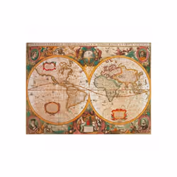 Puzzle 1000 pièces Clementoni High Quality Mappa Antica