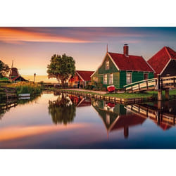 Puzzle 1500 pièces - Clementoni - Zaanse Schans - Paysage et nature - Coloris Unique