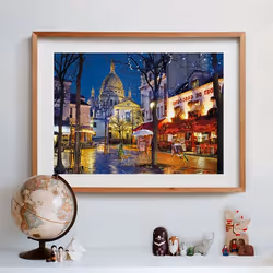 Clementoni High Quality Collection Paris Montmartre Jeu de puzzle 1500 pièce(s) Paysage