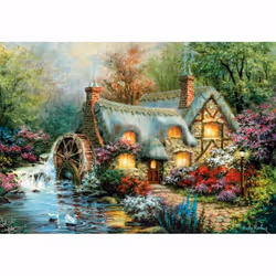 Clementoni High Quality Collection Country Retreat Jeu de puzzle 1500 pièce(s) Art