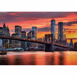 Clementoni High Quality Collection East River at Dusk Jeu de puzzle 1500 pièce(s) Paysage