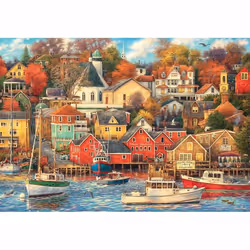 Clementoni High Quality Collection Good Times Harbor Jeu de puzzle 1500 pièce(s) Art