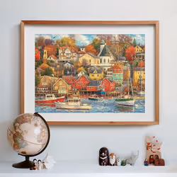 Clementoni High Quality Collection Good Times Harbor Jeu de puzzle 1500 pièce(s) Art