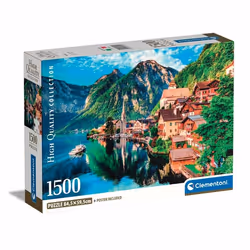 Clementoni High Quality Collection Hallstatt, 1500 pièce(s), Paysage, 18 an(s)