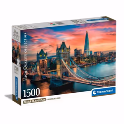 Clementoni High Quality Collection London Twilight, 1500 pièce(s), Paysage, 18 an(s)