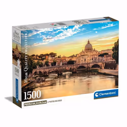 Clementoni High Quality Collection Rome, 1500 pièce(s), Paysage, 18 an(s)