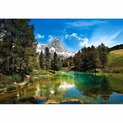 Clementoni High Quality Collection Blue Lake Jeu de puzzle 1500 pièce(s) Paysage