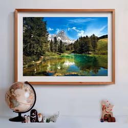Clementoni High Quality Collection Blue Lake Jeu de puzzle 1500 pièce(s) Paysage
