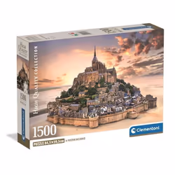 Clementoni High Quality Collection The Mont Saint - Michel Rising - 1500 pièces, 1500 pièce(s), Paysage, 18 an(s)