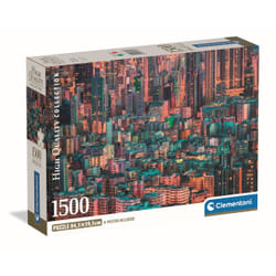 Clementoni Compact 1500 pièces - Hong-Kong, The Hive