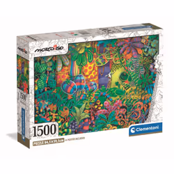 Clementoni Compact 1500 pièces - Mordillo, The Painter, 14 an(s)