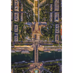 Clementoni Compact 1500 pièces - Flying Over Paris