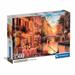 Clementoni High Quality Collection Venezia - 1500 pièces, 1500 pièce(s), Ville, 18 an(s)