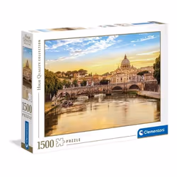 Clementoni Rome, 1500 pièce(s), Ville, 10 an(s)
