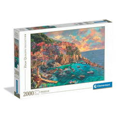 CLEMENTONI - 2000 pièces - Painted Manarola