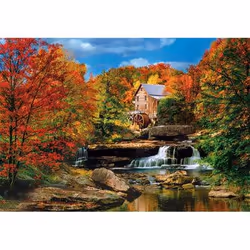Clementoni Glade creek grist mill Jeu de puzzle 2000 pièce(s) Faune