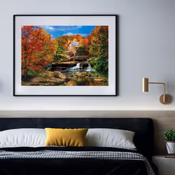Clementoni Glade creek grist mill Jeu de puzzle 2000 pièce(s) Faune