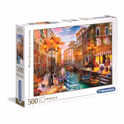 Clementoni High Quality 500 Pièces - Sunset Over Venice