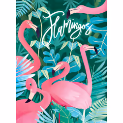Clementoni Flamingo Jeu de puzzle 500 pièce(s) Animaux