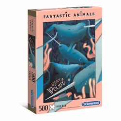 Clementoni Fantastic Animal 500 Pièces - Narval