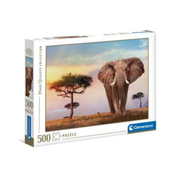 Clementoni African Sunset Jeu de puzzle 500 pièce(s) Animaux