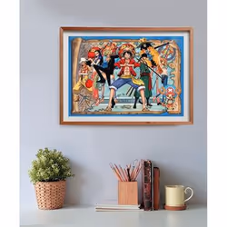 Clementoni One Piece Jeu de puzzle 500 pièce(s) Bandes dessinées